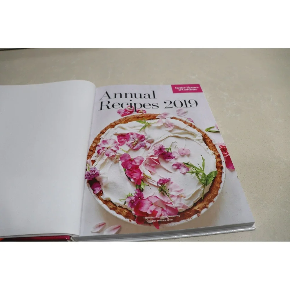 Better Homes & Gardens Annual Recipes 2019 Hardcover Cookbook 250+ Recipes